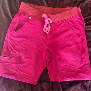 Figs Zamora Pants Dark Magenta Color (PO#2080)